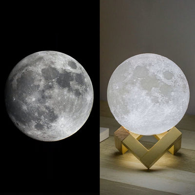 Realistic Moon Lamp Nightlight